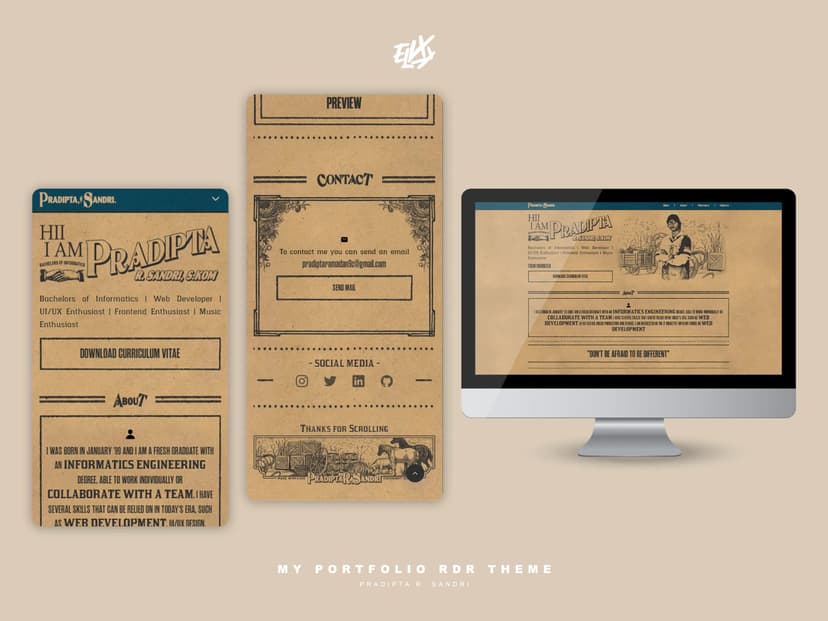 Portfolio RDR Theme